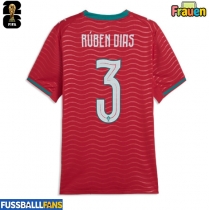 Portugal Ruben Dias #3 Heimtrikot Frauen WM 2026 Kurzarm